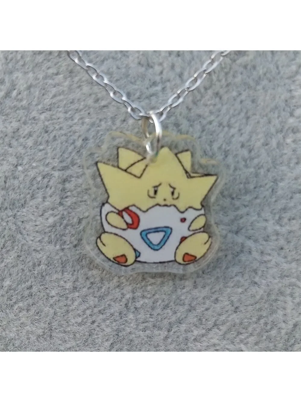 2/$10 Pokemon Cute Togepi Pendant Necklace - Picture 1 of 3